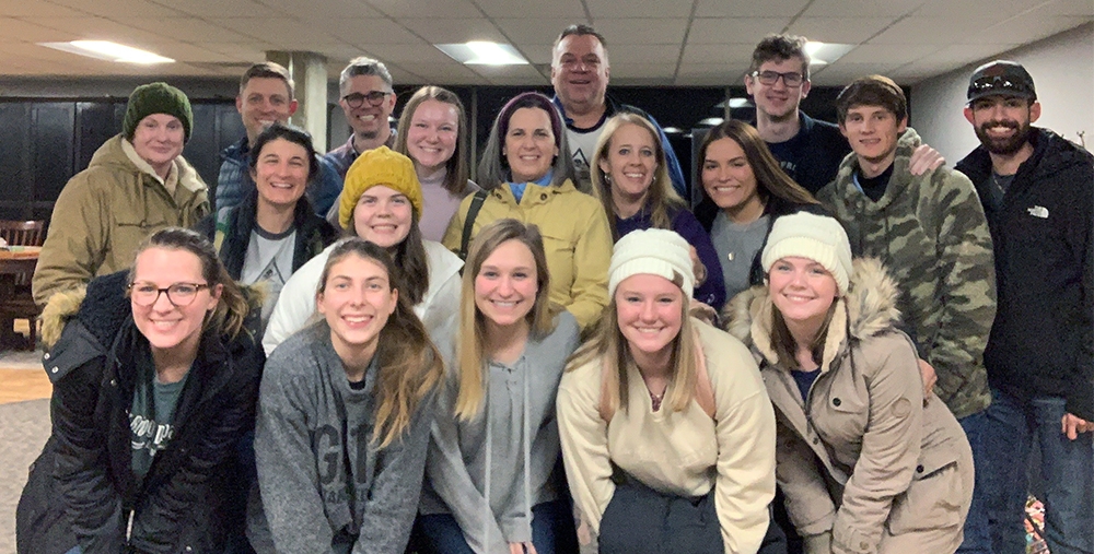 Six nursing major and six pre-health majors traveled to Denver in January to work with Dry Bones, a ministry that help homeless youth and young adults in the downtown area.