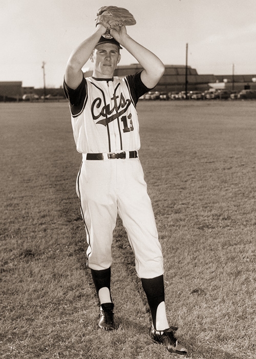 Gilbreth led the NCAA in strikeouts in 1968, and threw two no-hitters in his ACU career.