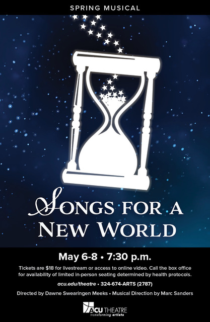Songs for a New World Poster