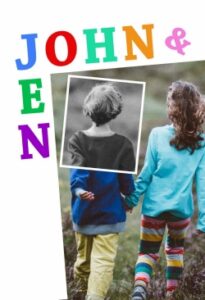 John & Jen Poster